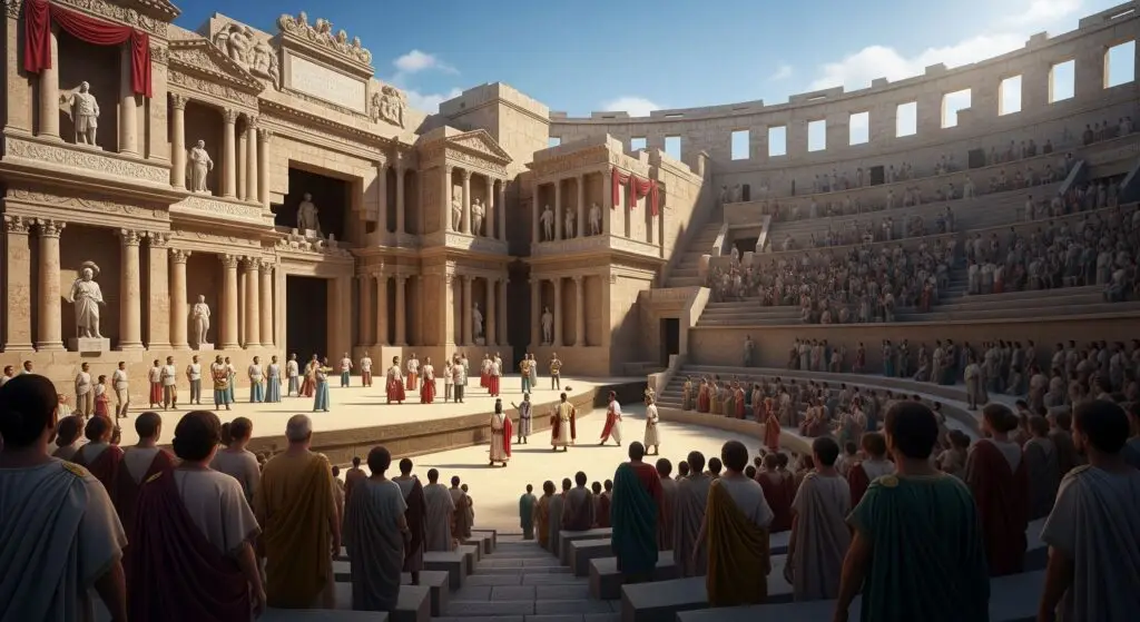 Teatro-Romano-Reproduccion-Cadiz Milenaria